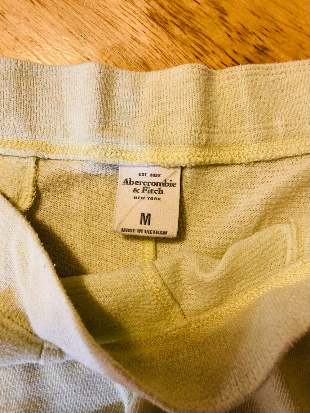 Abercrombie & Fitch juniors Pale green Sweatshorts- super comfy!